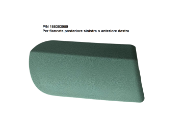 Cover fiancata Fiat Topolino posteriore sinistra o anteriore destra