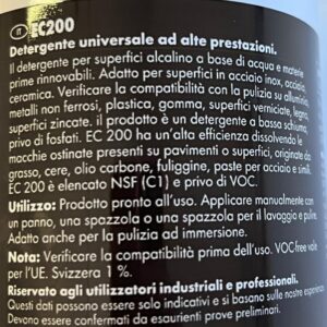Detergente universale Wurth EC200 per esterno della Topolino