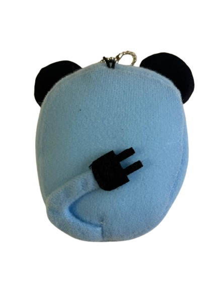peluche e-topo azzurro