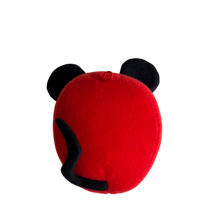 peluche topo rosso