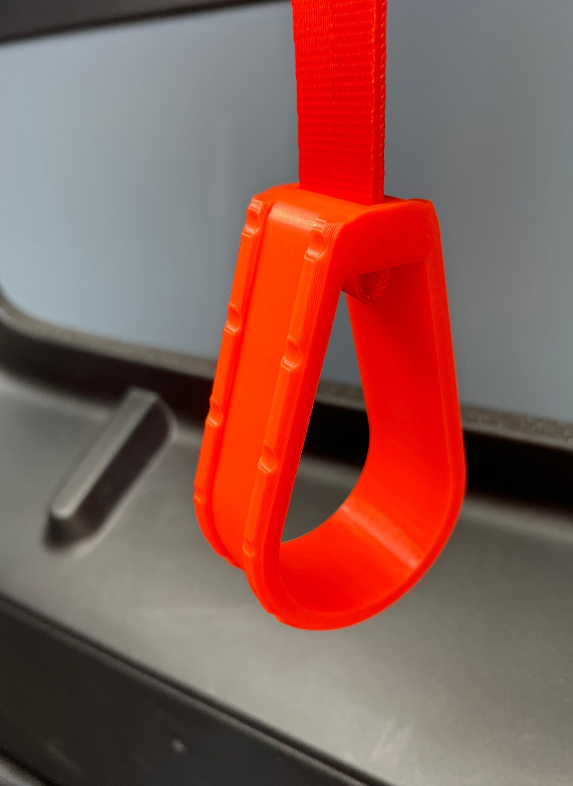 Set di 2 maniglie chiusura sportello per Citroen AMI arancione