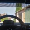 Bande pare-soleil pour Citroen Ami orange – Image 4