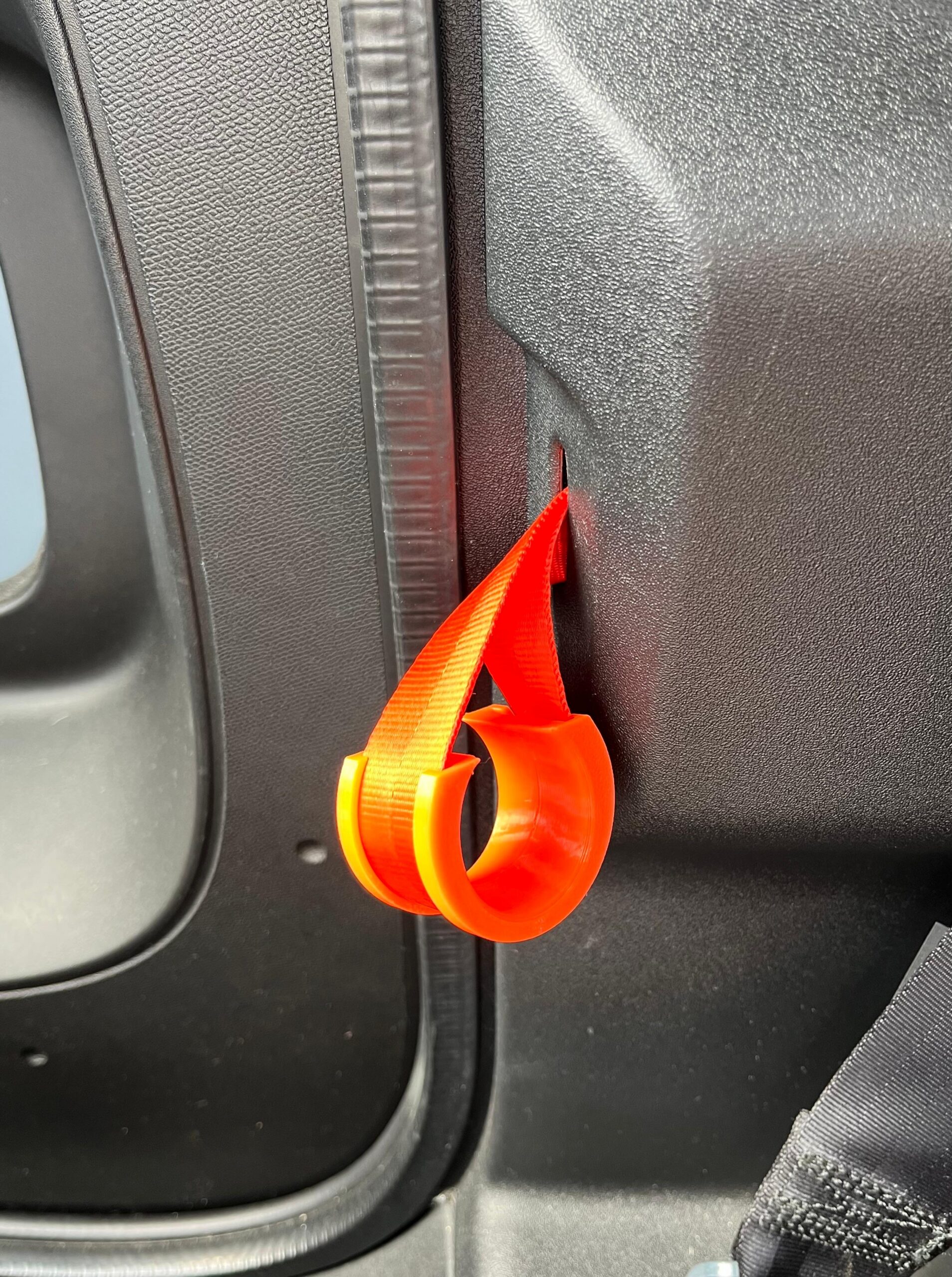 Set di 2 maniglie apertura sportello per Citroen Ami arancione - immagine 3