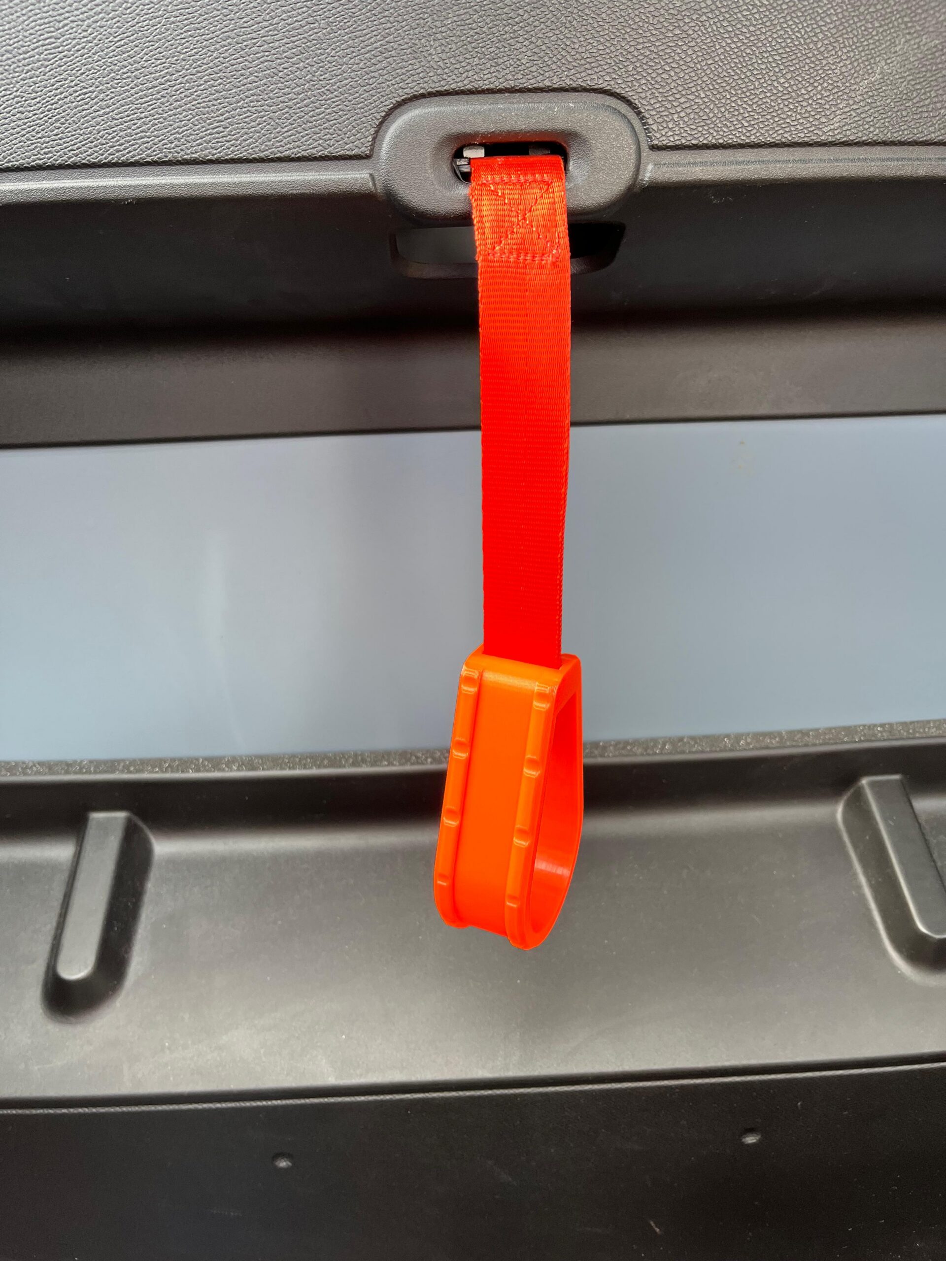 Set di 2 maniglie chiusura sportello per Citroen AMI arancione - immagine 5