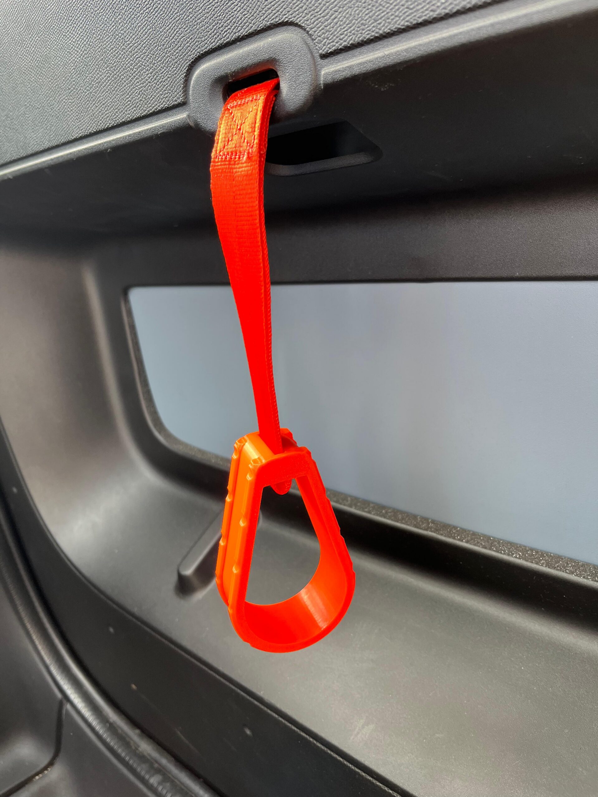 Set di 2 maniglie chiusura sportello per Citroen AMI arancione - immagine 6