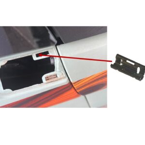 Gancio clip cover fiancata laterale Fiat Topolino Citroen Ami e Opel Rocks